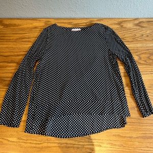 Philosophy polka dot blouse